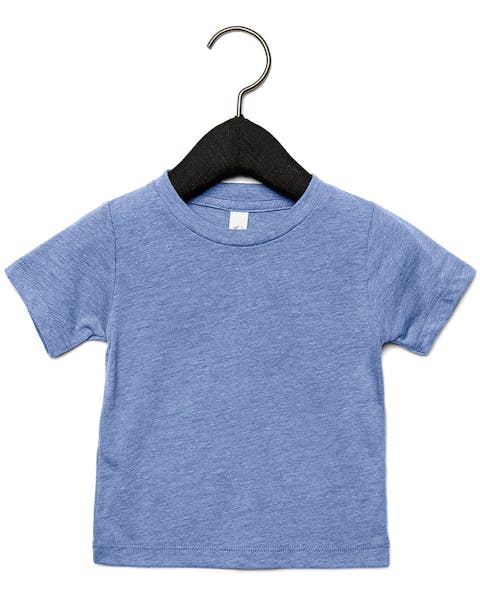Bella + Canvas 3413B Camiseta de manga corta para bebé Triblend