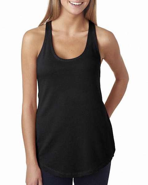 Next Level 6933 Camiseta de tirantes de felpa francesa para mujer