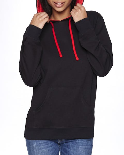 Next Level 9301 Sudadera con capucha de rizo francés unisex