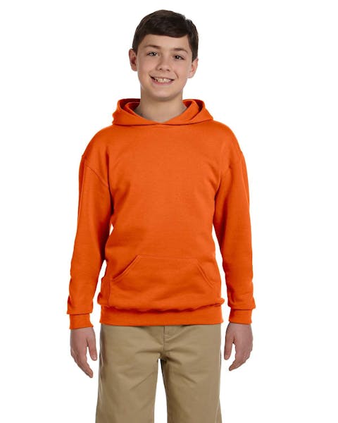 Jerzees 996Y Sudadera con capucha de forro polar NuBlend para jóvenes