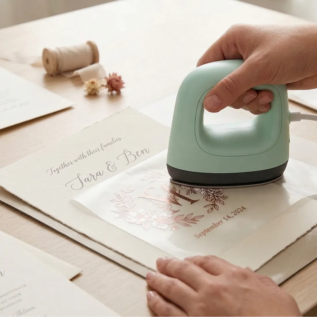 Custom Stationery Transfers