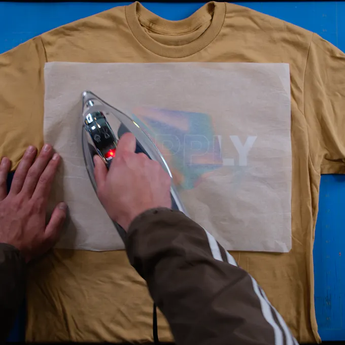 Do a Final Press — iron
