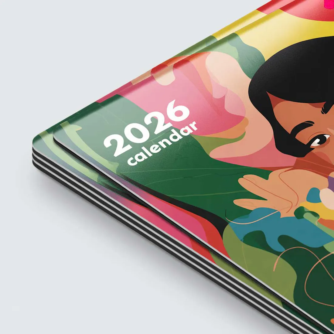 Imanes de calendario personalizados