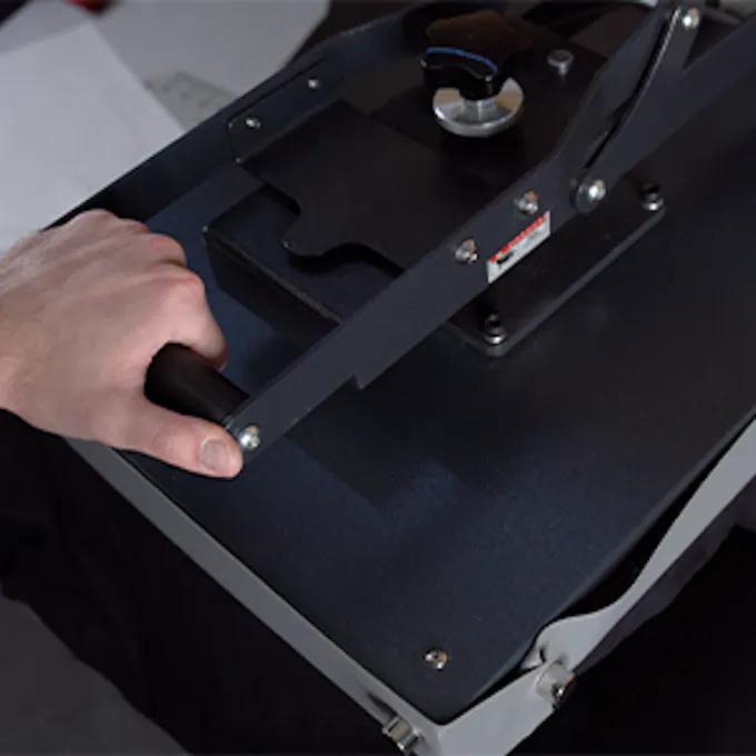 Do a Final Press — heat press