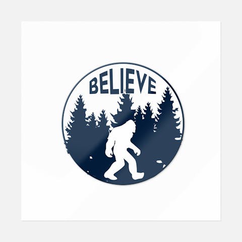 Bigfoot Believe - Ninja Transfers