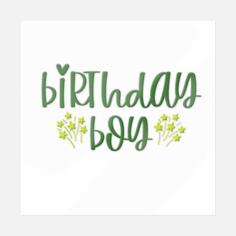 Birthday Boy - Ninja Transfers