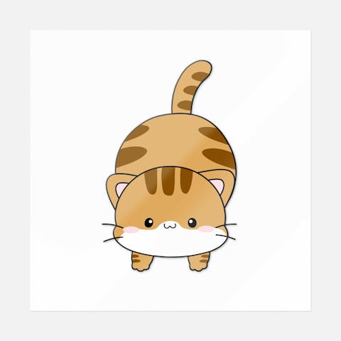 Brown Teddy Cat - Ninja Transfers