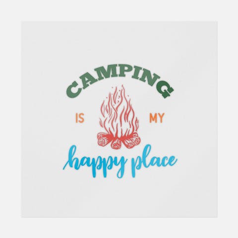 Camping Is My Happy Place - Ninja Transfers
