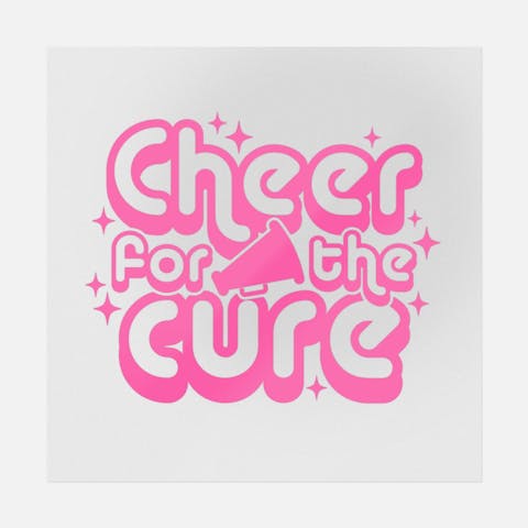 Cheer For The Cure - Ninja Transfers