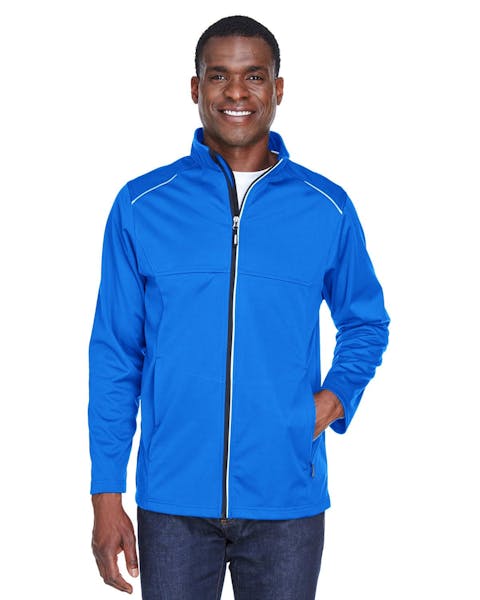 Core 365 CE708 Men's Techno Lite Three - Layer Knit Tech - Shell - Ninja Transfers