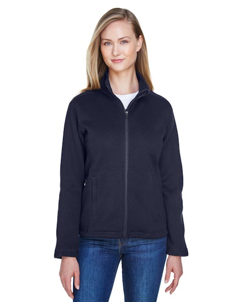 Devon & Jones DG793W Bristol - Chaqueta de forro polar con cremallera completa para mujer