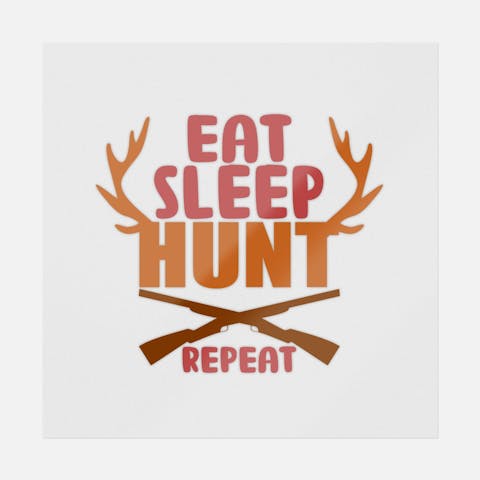 Eat Sleep Hunt Repeat - Ninja Transfers