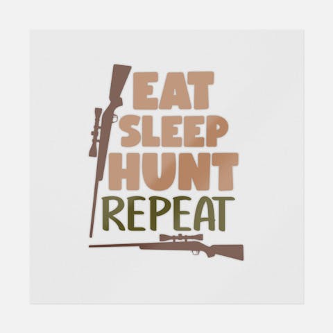 Eat Sleep Hunt Repeat - Ninja Transfers