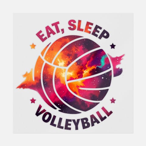 Eat, Sleep, Volleyball - Ninja Transfers