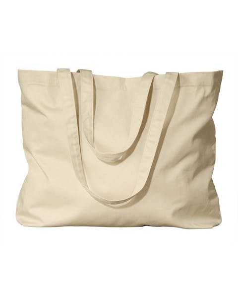 econscious EC8001 Organic Cotton Large Twill Tote - Ninja Transfers
