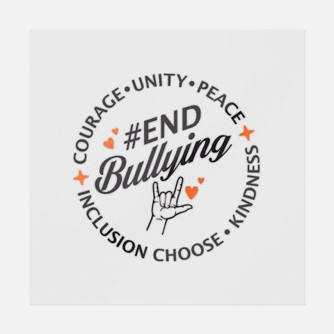 End Bullying Black - Ninja Transfers