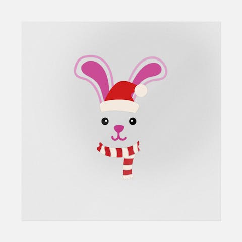 Festive Bunny - Ninja Transfers