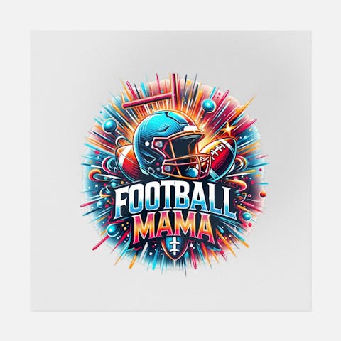 Football Mama Street Art - Ninja Transfers