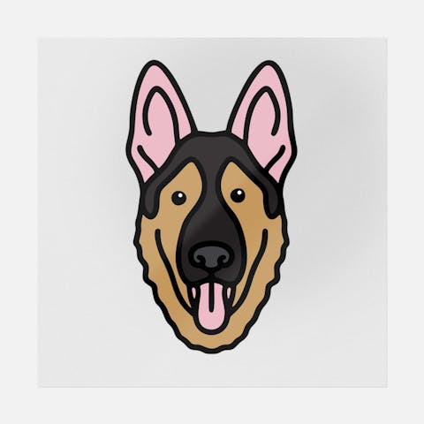 German Shepherd - Ninja Transfers