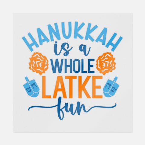 Hanukkah Latke - Ninja Transfers