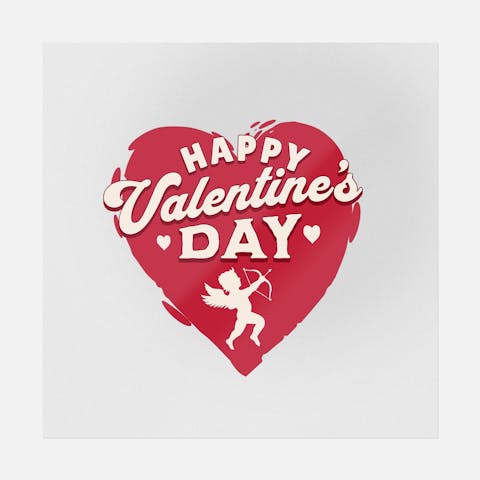 Happy Valentine's Day Cupid - Ninja Transfers