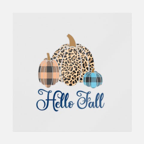 Hello Fall Pumpkins - Ninja Transfers