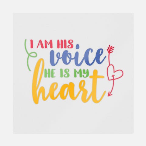 I Am His Voice, He Is My Heart - Ninja Transfers
