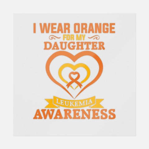 I Wear Orange For My Daughter - Ninja Transfers