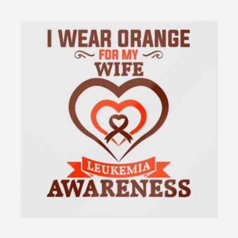 I Wear Orange For My Wife - Ninja Transfers