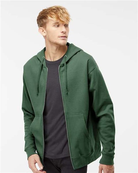 Independent Trading Co. SS4500Z Midweight Full - Zip Hooded Sweatshirt - Ninja Transfers