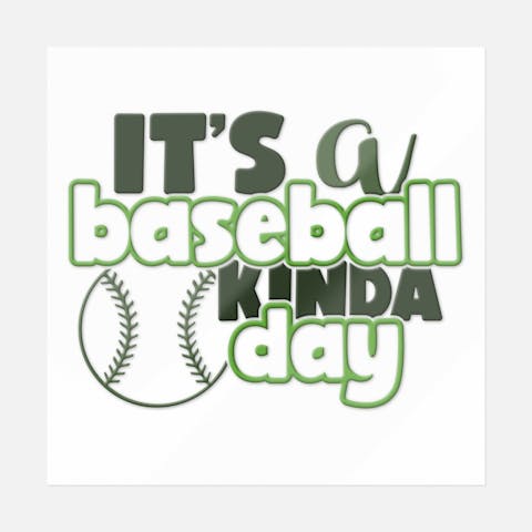 It's A Baseball Kinda Day - Ninja Transfers