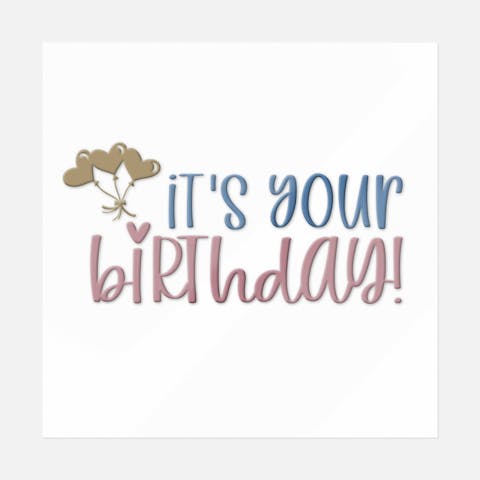 It's Your Birthday - Ninja Transfers