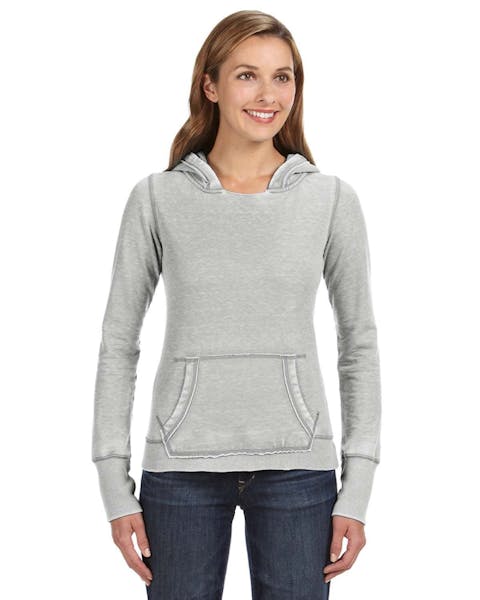 J America JA8912 Sudadera con capucha de forro polar Zen para mujer
