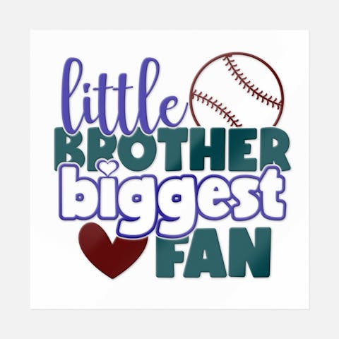 Little Brother Biggest Fan - Ninja Transfers