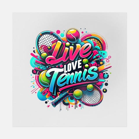 Live, Love, Tennis - Ninja Transfers