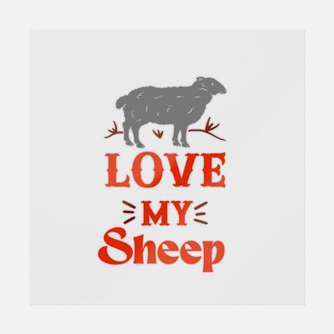 Love My Sheep - Ninja Transfers