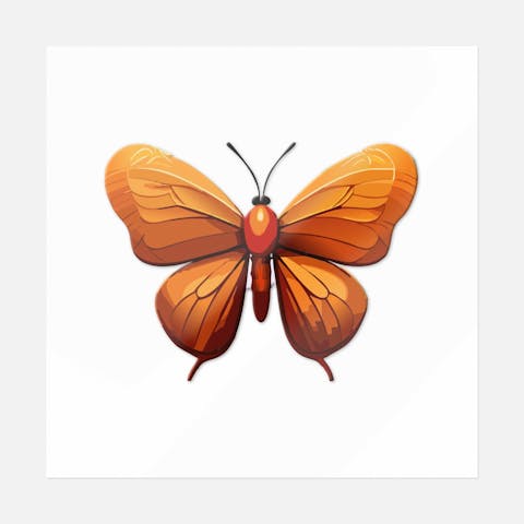 Mellow Meadow Butterfly - Ninja Transfers