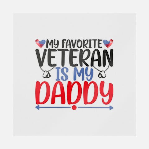 My Favorite Veteran Is My Daddy - Ninja Transfers
