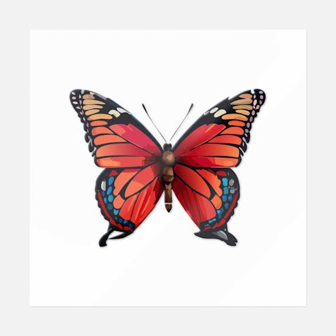Mystical Moth Butterfly - Ninja Transfers
