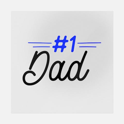 Number One Dad - Ninja Transfers