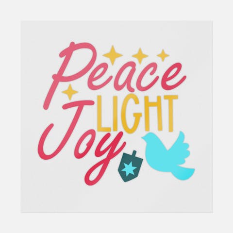 Peace Light Joy - Ninja Transfers