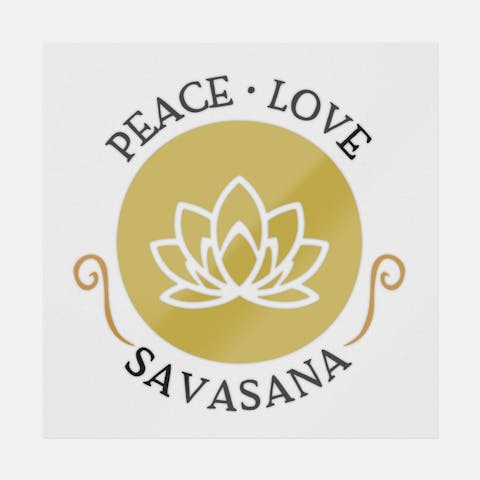 Peace, Love, Savasana - Ninja Transfers