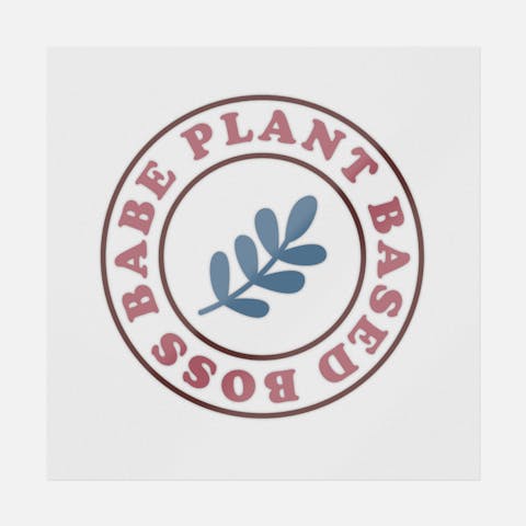 Plant Based Boss Babe - Ninja Transfers