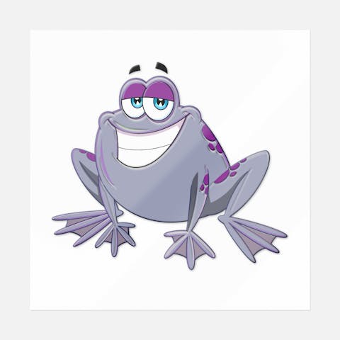 Purple Froggy - Ninja Transfers