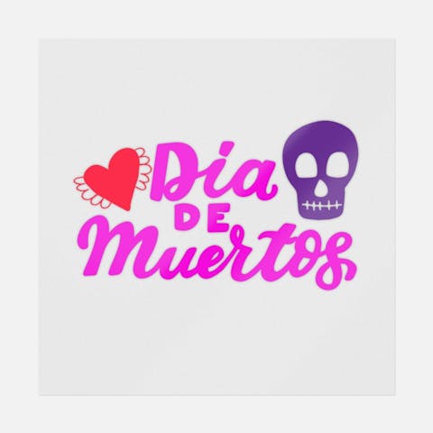 Purple Skull Heart - Ninja Transfers