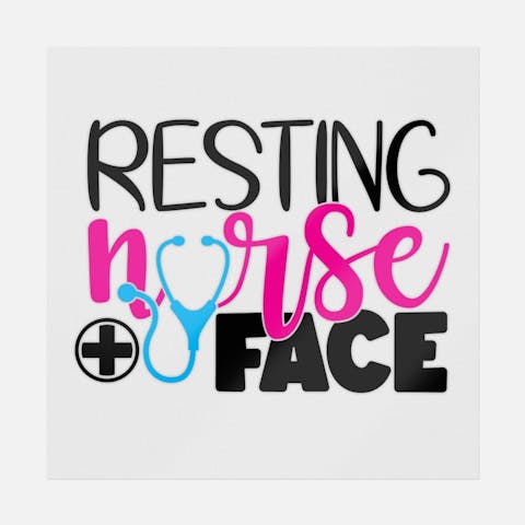 Resting Nurse Face - Ninja Transfers
