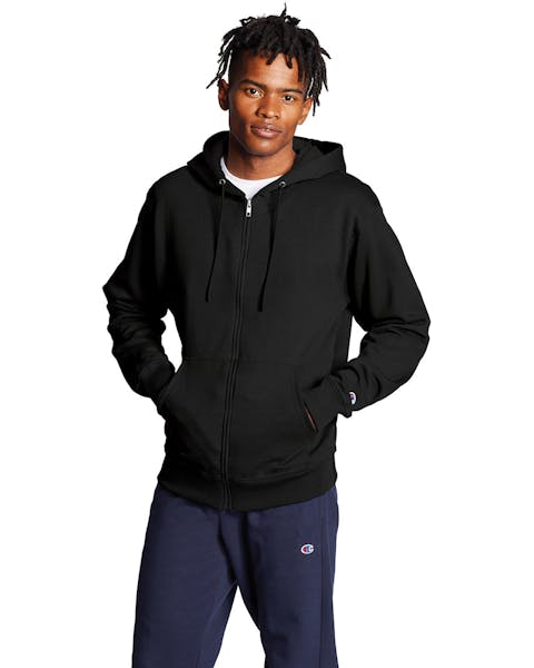 Sudadera con capucha y cremallera completa Champion S800 Double Dry Eco para adulto