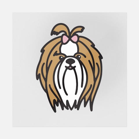 Shih Tzu - Ninja Transfers