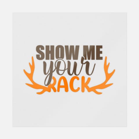Show Me Your Rack - Ninja Transfers