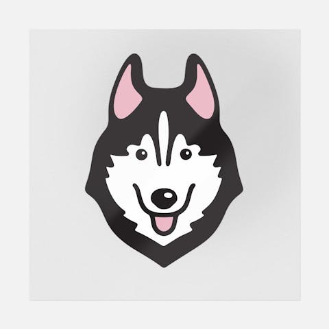 Siberian Husky - Ninja Transfers